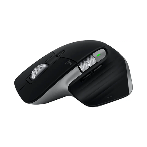 Logitech - MX Master 3S for Mac Bluetooth Laser Mouse with Ultrafast Scrolling - Wireless
