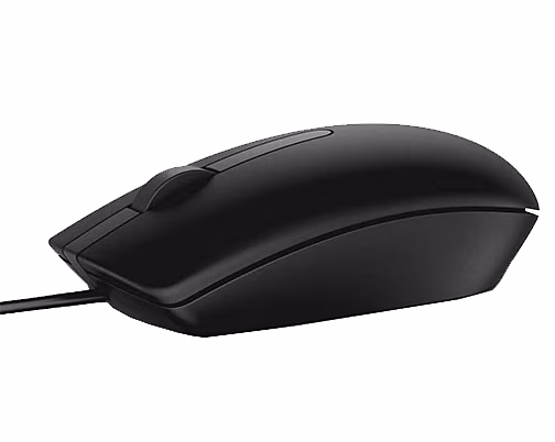 Dell Wired Mouse - MS116 - Black
